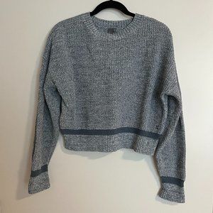 Sweaty Betty Cotton Marl Sweater in Blue